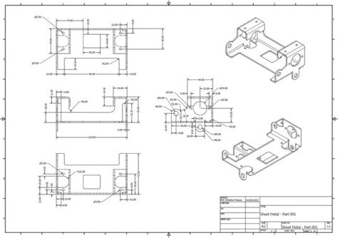 sheet metal models|sheet metal 2d drawings.